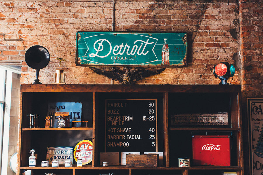 Mens Haircuts - Detroit Barber Co.