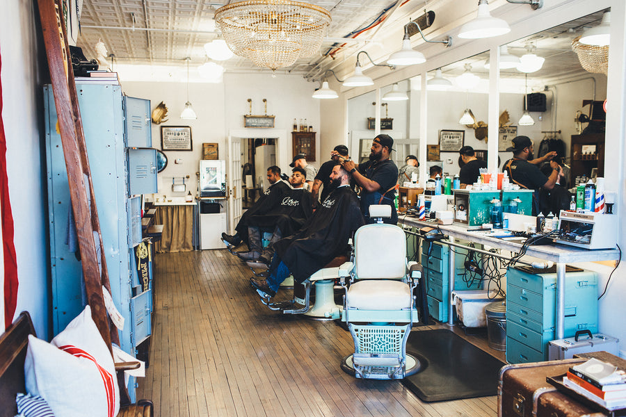 Barber Shop Open